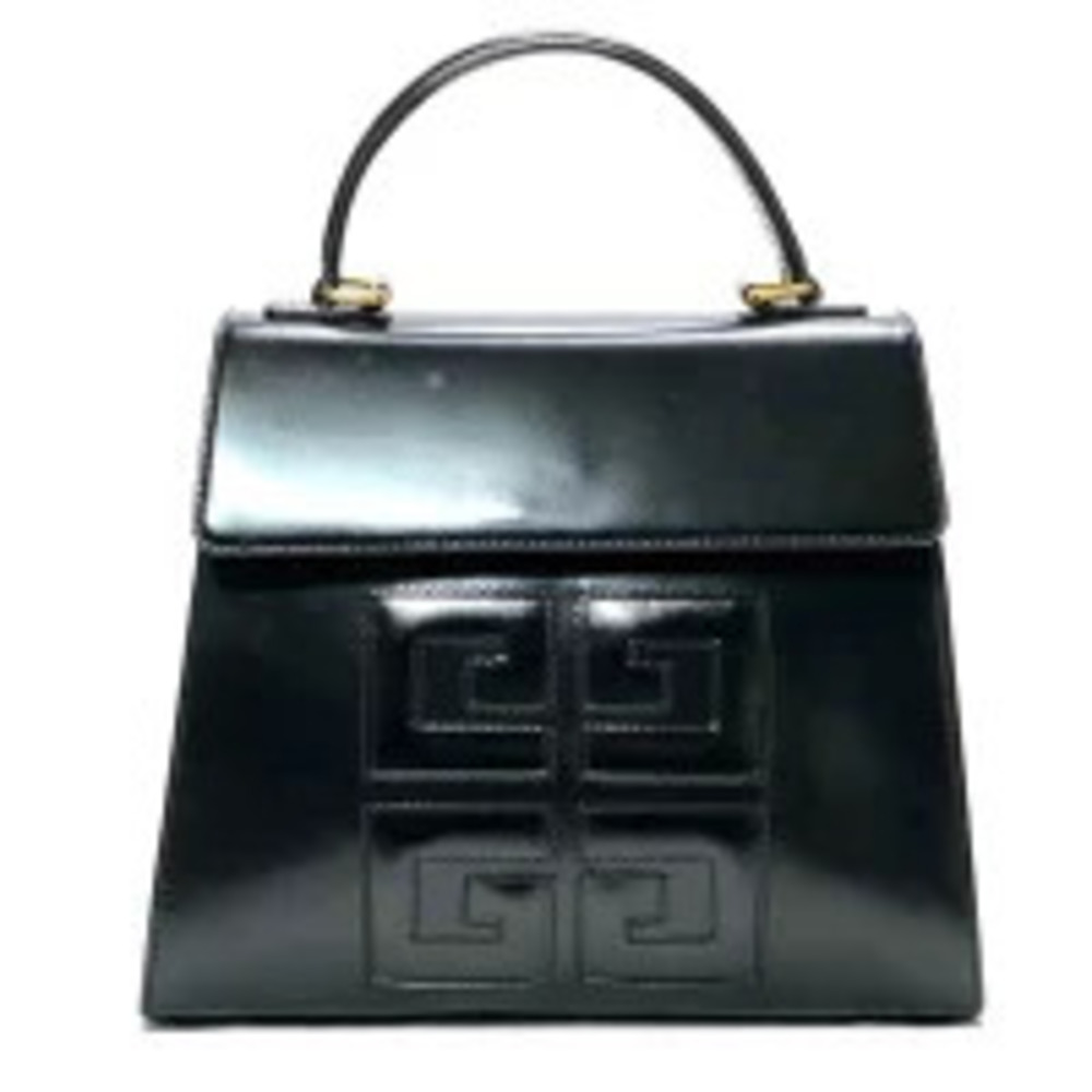 Givenchy 4G leather top handle handbag black